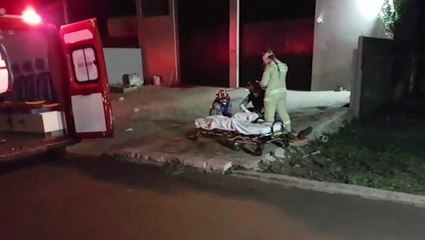 Tải video: Mais um acidente de trânsito é registrado em Cascavel, desta vez no Bairro São Cristóvão