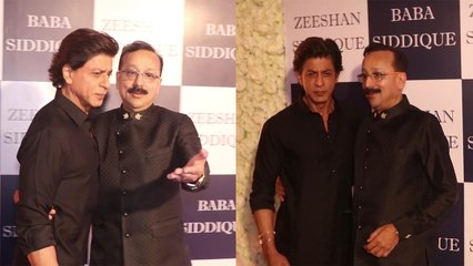 Baba Siddiqui Iftar Party: बाबा सिद्दकी की इफ़्तार पार्टी में पहुंच Shahrukh Khan ने जमाया रंग