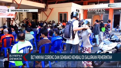 Distribusi BLT Pangan Dan Minyak Goreng Di Denpasar