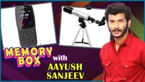 MEMORY BOX Ep. 48 Aayush Sanjeev | Celebrity Memory Lane | Boss Mazi Ladachi