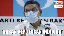 'Lebih baik berusaha berunding dari langsung tak dapat apa-apa' - Saifuddin