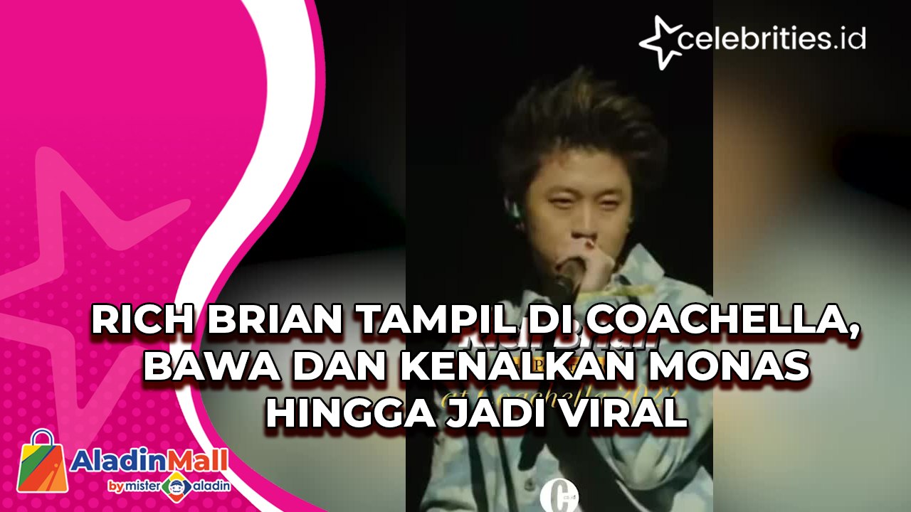 Rich Brian Tampil di Coachella, Bawa dan Kenalkan Monas hingga jadi Viral