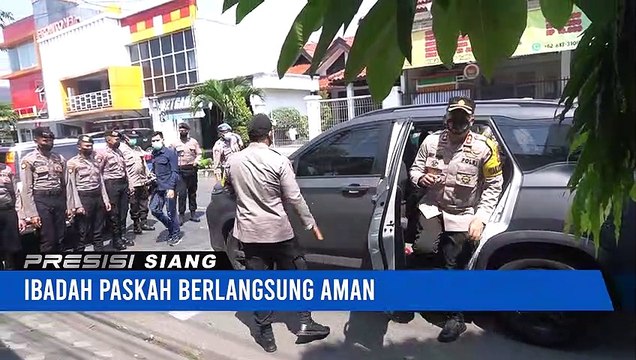 Kapolresta Sidoarjo Patroli Gereja Pastikan Paskah Berjalan Aman