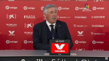 Ancelotti: "Es difícil de entender como hemos jugado la segunda parte"