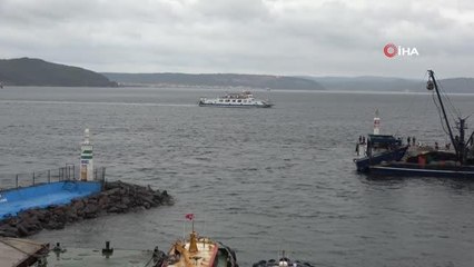 Bozcaada seferlerine fırtına engeli