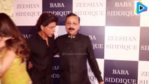 Pathan - Shah Rukh Khan In Black Pathani Suit At Baba Siddiqui's Iftaar Party 2022