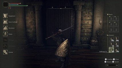 Elden Ring - Roundtable Hold: Ensha Gives The Tarnished One "What Do You Want" Gesture PS5 Gameplay Sequence