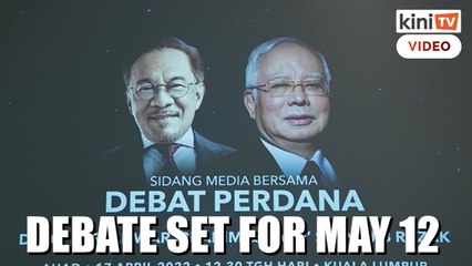 Najib-Anwar debate set for May 12
