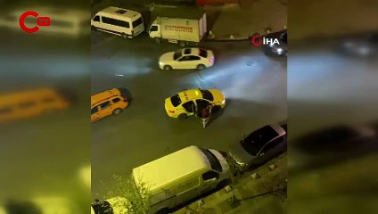 İstanbul’da bıçaklı taksici dehşeti: “Seni bıçaklarım” diyerek çifti kovaladı