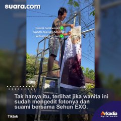 Cara Wanita Ini Rayakan Ulang Tahun Sehun EXO Jadi Buah Bibir, Niat Banget!
