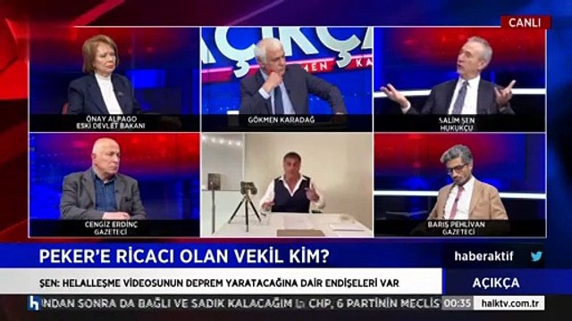 Canlı yayında Sedat Peker ile ilgili olay iddia: ''Yeni video geliyor...''