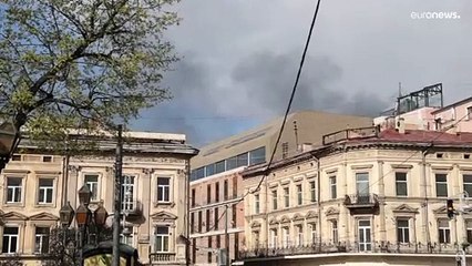 6 Tote am Ostermontag durch russische Bomben auf Lwiw in der Ukraine