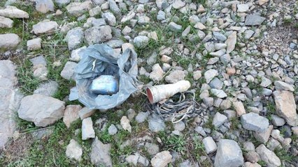 Hakkari kırsalında bulunan patlayıcı düzeneği imha edildi