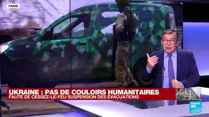 Ukraine : pas d'évacuations de civils pour la deuxième journée consécutive