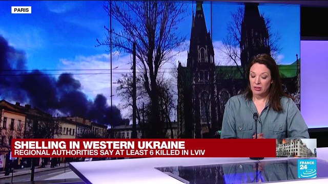 War in Ukraine: authorities say at least 6 killed in Russian strikes on Lviv