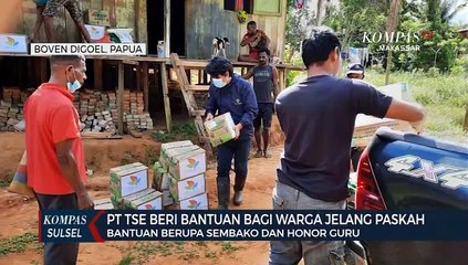 PT TSE Beri Bantuan Bagi Warga Jelang Paskah