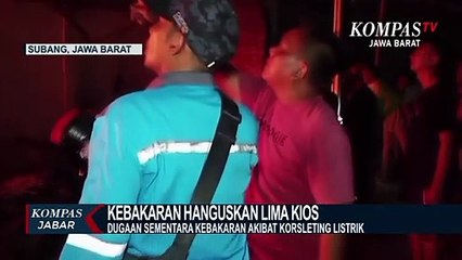 5 Kios Semi Permanen Terbakar