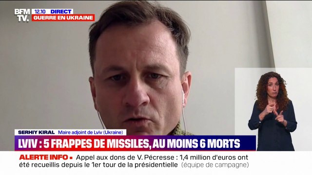 Frappes à Lviv: un enfant parmi les blessés, selon le maire-adjoint de la ville