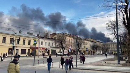 Ракетные удары по Львову