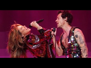 Harry Styles stans Shania Twain and channels Freddie Mercury for an