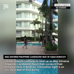 Miss Universe Philippines Candidates Heat Up Aqua Boracay