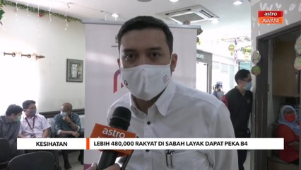 PEKA B40 | Hampir 480,000 individu di Sabah layak dapat PEKA B4