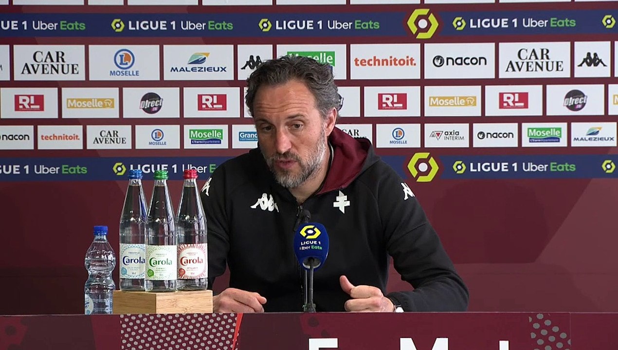 Metz - Clermont, la réaction de Benoit Tavenot