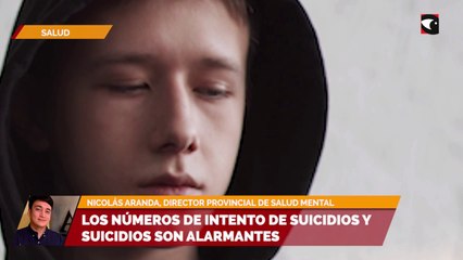 Los números de intento de suicidios y suicidios son alarmantes