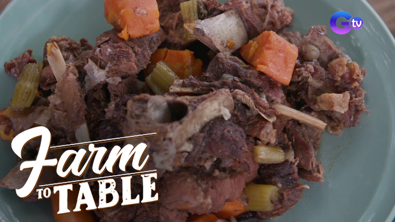 Farm To Table: Chef JR Royol’s mouth-watering Braised Beef in Dragon Fruit Wine dish