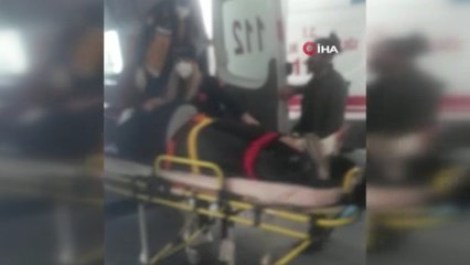 Yakalanacağını anladı, 1. kattan atladı