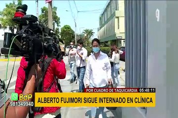 Alberto Fujimori: Exmandatario sufrió cuadro de taquicardia y será trasladado nuevamente a una clínica