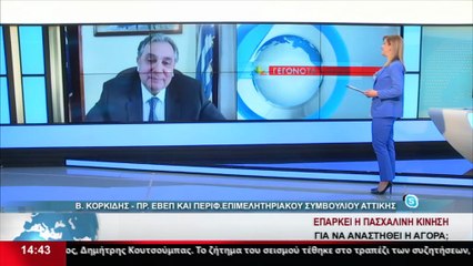 Ο Β. Κορκίδης, μέλος της ΕΣΕΕ, στο δελτίο του Star