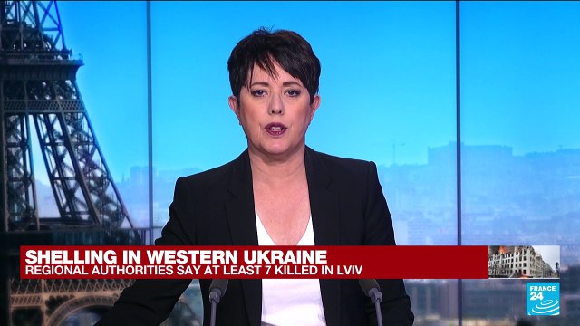 War in Ukraine: Regional authorities say at least 7 killed in Russian strikes on Lviv