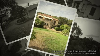 Réhabilitation d'une maison en Corse du Sud en un projet d'Architecture Contemporain et écologique