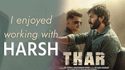 Anil Kapoor opens up about working with son Harshvarrdhan in 'Thar'