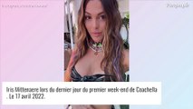 Iris Mittenaere : Soutien gorge et latex pour finir en beauté Coachella... mais blessée !