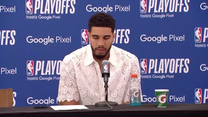 Boston - Tatum : "Ce sont les meilleurs matches"