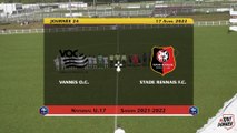 U17. Les deux buts rennais face à Vannes (0-2)
