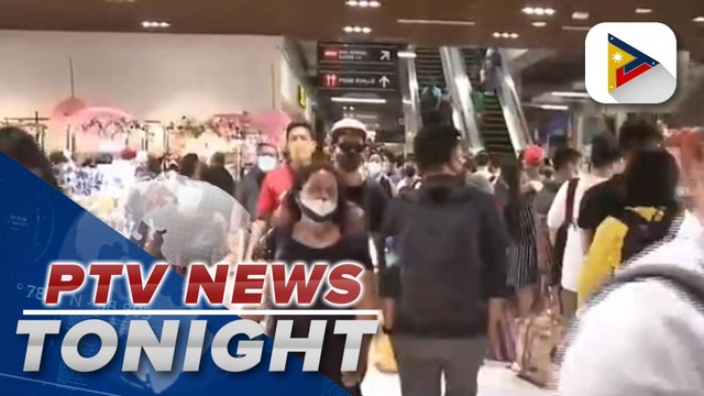 Thousands of NCR-bound passengers crowd PITX