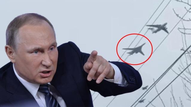 Moskova kruvazörünün vurulmasının ardından Putin, nükleer bombardıman uçağını Ukrayna sınırına gönderdi