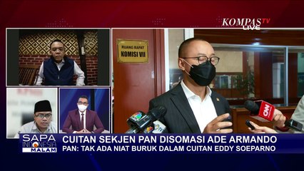 Somasi yang Dilakukan Ade Armando pada Sekjen PAN Salah Alamat?