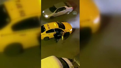 Taksici tartıştığı müşteriyi "seni bıçaklarım" diyerek tehdit etti