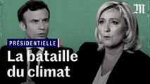 Présidentielle : Emmanuel Macron et Marine Le Pen bataillent sur le climat