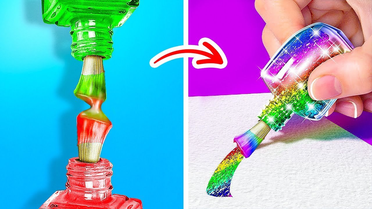 FANTASTIC ART HACKS AND UNIQUE DRAWING TRICKS Creative Art Ideas By 123 Go Genius