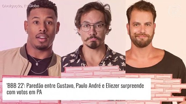 Paredão no 'BBB 22': enquete atualizada mostra crescimento de votos em Paulo André. Veja!