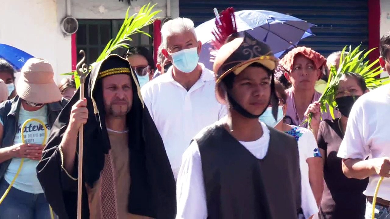 En El Pitillal se revivió viacrucis tras 2 años de suspensión| CPS Noticias Puerto Vallarta