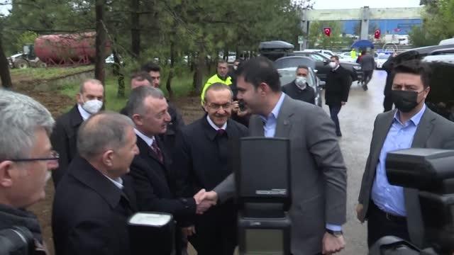 Bakan Murat Kurum, Kocaeli'de kentsel dönüşüm projesinde konuştu