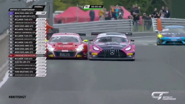 British GT 2022 Oulton Park Race 1 Epic Battle Gounon Carroll Wins