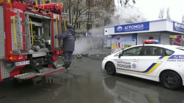 Dos misiles rusos matan a dos vecinos de la ciudad ucraniana de Járkov