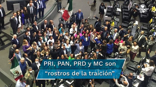 ¡Vende patrias! , diputados y senadores de Morena estallan tras derrota en reforma eléctrica
